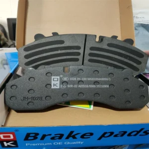 Meiche Bridge Volvo Auto Disc Brake Pads WVA29173 with 216*99.5*29.5 Size and Specs — photo 2