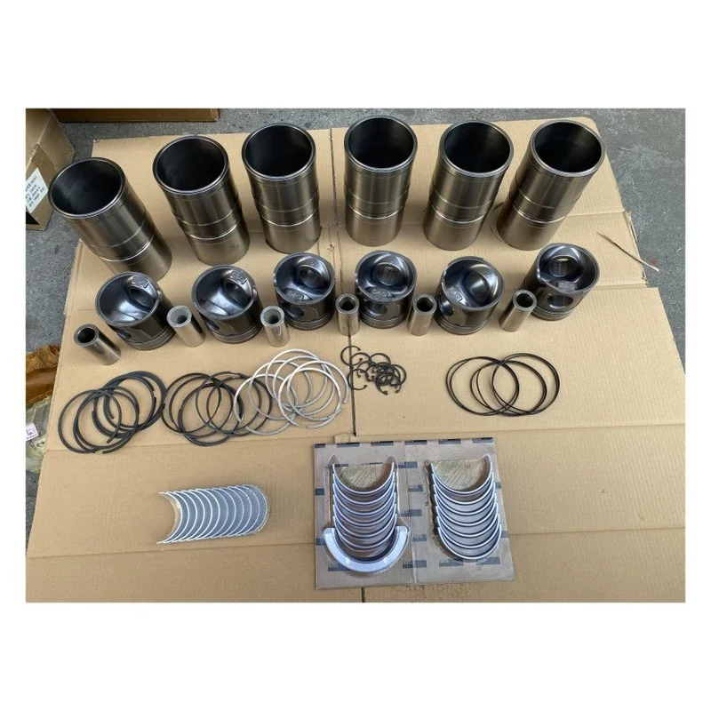 1997-2010 Year Standard Size Piston Set for Engine Cylinder Liner Set Four Supporting
