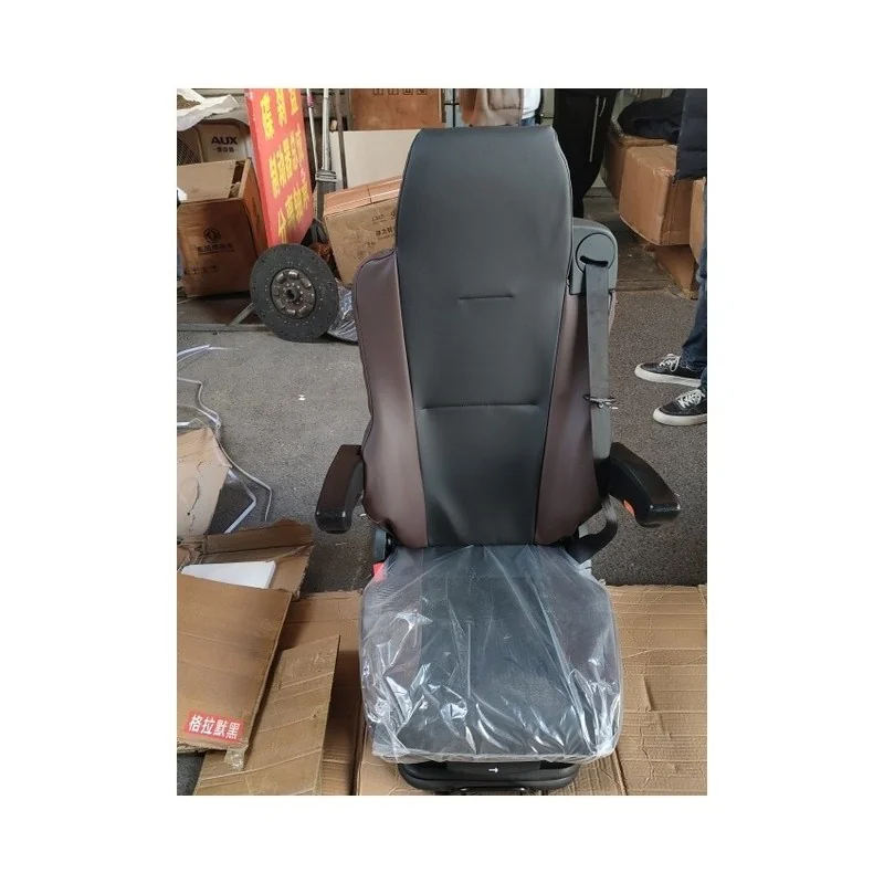 Air Suspension Heavy Duty Truck Seat Cover Leather for Mercedes-Benz SCANIA VOLVO